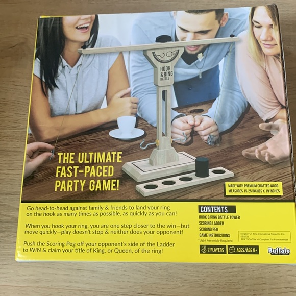 NWT Hook and Ring Battle Game - Picture 2 of 2